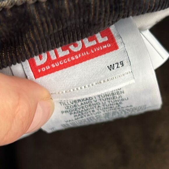 Free People Diesel 1996 D-Sire Cord Jeans size 29 - Picture 4 of 10